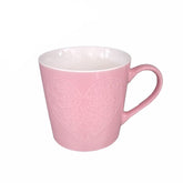 Kendinden Kalp Desenli Mug Kupa Pembe